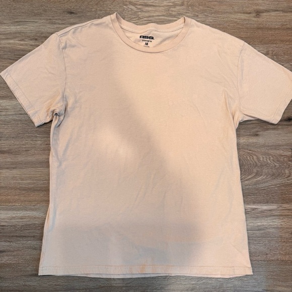 Men’s Beige Cotton T-Shirt Medium - Picture 1 of 5